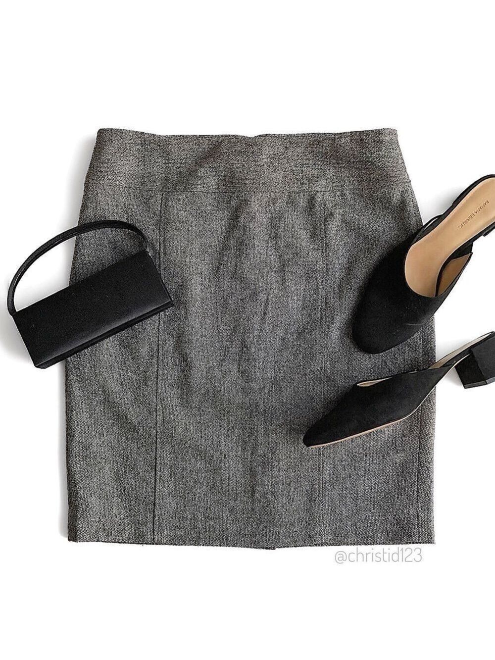Saks Fifth Avenue Tweed Pencil Skirt